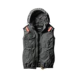 [BURTLE] [バートル] エアークラフト ベスト (ファンなし) AC1154 AIRCRAFT S 14ミルスグリーン