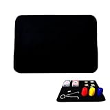 Aristal 手品用マジックマット クロースアップマット 裏面すべり止め加工 ブラック (大サイズ（40×60cm）)