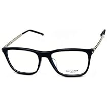 Amazon | SAINT LAURENT メガネ SL345F 001 サン ローラン 眼鏡