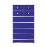 アルファタカバベビータンスシリーズパレット75cm幅6段ネイビー