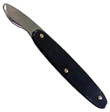 Watch Case Opener With 1" Beveled Edge Blade, 4.5" Overall With Smooth Black Fiber Handle (ToolUSA: 
