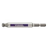 ベッセル(VESSEL) 片頭ボールポイント 剛彩ビット 対辺8×100 1本 GSBP080S