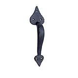 Adonai Hardware Baasha Black Antique Iron Door Pull [並行輸入品]