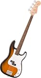 Squier by Fender スクワイヤー エレキベース Debut Collection™ Precision Bass®, Laurel Fingerboard, White Pickguard, 2-Color Sunburst ソフトケース付き