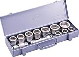 TONE インパクト用ソケットセット(メタルトレー付) 12pcs NV6102