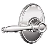 Schlage f10-bir-625-wkf光沢クロムPassage Birminghamスタイルレバーwithウェイクフィールドローズ