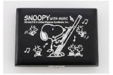 Teeda SNOOPY BAND COLLECTION スヌーピー×リードケース ファゴット用　ブラック　5本収納 SFG-05B