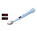 Best Kidsスプーン温度プローブ温度計Cat Cartoonステンレススプーンwith LED Screen for measuring spoonもの古い人 ピンク