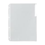 プラス クリアホルダー 4穴 見出し付 FL154HO A4 88-154