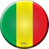 Smart Blonde C-343 Mali Country Novelty Metal Circular Sign