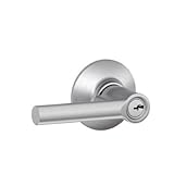 Schlage f80brw626サテンクロムKeyedエントリブロードウェイSingle円柱StoreroomドアレバーセットからThe Fシリーズ