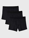 [Amazon Essentials] 3枚組 ボクサーパンツ 下着 ストレッチ 抗菌 防臭 メンズ ブラック XL