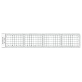 ステッドラー(STAEDTLER) 定規 方眼 カッティング 20cm 962 08-20