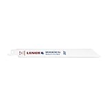 Lenox 121016W6R 6 TPI Wood and Plastic Cutting Reciprocating Saw Blade, 6" [並行輸入品]