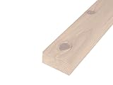 DIY素材 国産杉（新材） 厚27×幅58×長さ170ｍｍ（17ｃｍ） 屋外用塗装仕上げ WB（ホワイトベージュ）色