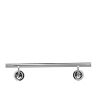 【数量限定】 Hansgrohe(ハンスグローエ) アクサースタルクタオルバー300mm