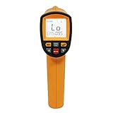 BENETECH GM2200 デジタルサーモメーター 赤外線放射温度計 200℃~2200℃ Infrared Thermometer …