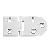 MagiDeal ボートマリーングレード 316ステンレススチール フラッシュドアヒンジ 76 X 40 X 4 Mm