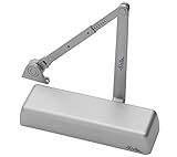 Yale 5811 x 689 Door Closers, Cast Iron Body, 689 Painted Aluminum Finish, Hold Open Arm, Full Cover