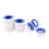 IPOTCH トイレシンクアクセサリー　スレッドシールテープ　シーリングテープ　10個入り