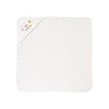 [ミキハウス] MIKIHOUSE 【ミキハウス(ベビー)】 どうぶつ刺繍の無撚糸ベビーバスタオル 46-8266-789 白