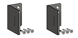 Boerboelゲート停止73014321ブラック 2 Pack