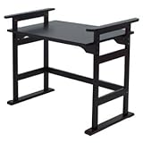 ヤマソロ 高さ調節テーブル (ダークブラウン) YAMASORO くつろぎテーブル 82-788 返品種別A