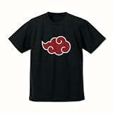 【公式】コスパ NARUTO -ナルト- 疾風伝 “暁”ドライTシャツ BLACK Mサイズ
