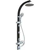 Pulse 1017-B Bonzai Shower Spa with Black, Black by Pulse