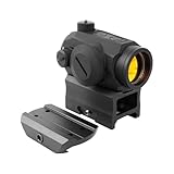 Airist R5タイプドットサイト ダットサイト 2MOAレッドドットサイト 高低マウント2種付き 20mmレール対応