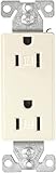 Eaton 9505TRDS-K ASPIRE Tamper Resistant Duplex Receptacle with 15-Amp, 125-Volt, 5-15-NEMA Rating, 
