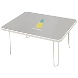 ルームアンドホーム 折り畳みテーブル 中 パイナップル 60 X 48 X 31cm