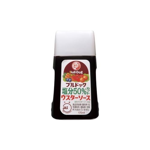ブルドック 塩分50％カット ウスターソース