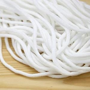 マスク用 ゴム紐 手作りマスク マスク用ゴム ホワイト 手芸用