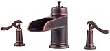 Pfister Ashfield 2-Handle Roman Tub Faucet, Rustic Bronze [並行輸入品]