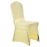 PUERI おしゃれ長い様式チェアカバー　椅子カバー 　伸縮素材　弾力　取り外し可能　長い空気層フリルギャザー様式　ダイニングチェア ウェディング/結婚式/パーティー用品　装飾 万能