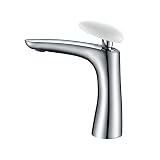 真鍮の流域のタップホットとコールドミキサーのタップシングルハンドルシンクミキサーの蛇口Hotel Engineering Bathroom 蛇口