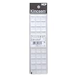 HCP クッションゴム B-037 5.0×15mm角 クリア 33個入