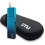 Pluscig S9 STUキャリーケース付き 加熱式タバコ 互換機 電子タバコ 50 本連続吸引 3500mAh大容量 スターターキット 温度調整 時間調整 5秒予熱 ディスプレイ付き (シャンパンゴールド)