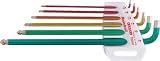 [N-3567371]ベッセル　８８０６ＢＰ　レインボール　Ｌ型レンチ　６本組 8806BP