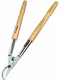 Truper 31470 By-Pass Lopper, 21-Inch Contoured Ash Handles, Rubber Bumper Guard [並行輸入品]