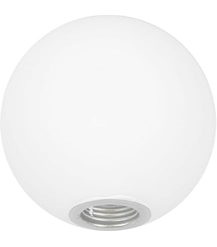 Amazon.co.jp: 照明交換用ガラスランプシェード 4インチ 乳白ガラス