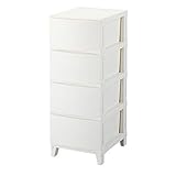 サンカ ルームス(ROOM'S) チェスト 4段 (幅34 奥行42) ホワイト RM-S344(WH)