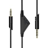 A10 A40 交換用ケーブル 2.0M Astro A40TR インラインミュートケーブルコード Astro A10/A40 ゲーム用ヘッドセット用 Xbox One Ps4 コントローラ ヘッドホン オーディオ延長ケーブル 6.5フィート ブラック