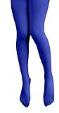 Plus Nao(プラスナオ) 子供用カラータイツ・カラーストッキング・シンプル無地・カラバリ豊富 秋 冬 かわいい 幼稚園 保育園 発表会 お遊戯 65-90cm ブルー