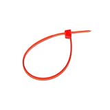 GRALARAプラスチックケーブル　ナイロン結束バンド　　100本入り 　1.9x100mm - レッド