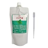 天然ハッカ油 三幸商会 詰替え用スポイト付き 大容量 (400mL, ハッカ)