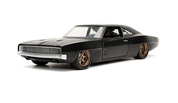 Amazon Jada Toys 1 24スケール ワイルド スピード ジェットブレイク 1968 ダッジ チャージャー ワイドボディ ブラック ドミニク トレット 完成品ダイキャストミニカー Jada ミニカー ダイキャストカー ホビー