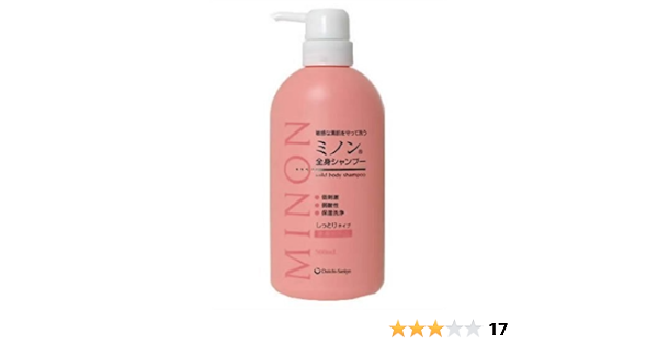 Amazon ミノン全身シャンプーしっとりタイプ 500ｍｌ Minon ミノン ボディソープ 通販