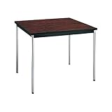 コクヨ(KOKUYO) ミーティングテーブル 正方形 W900×D900×H700mm BT-311 ローズウッド